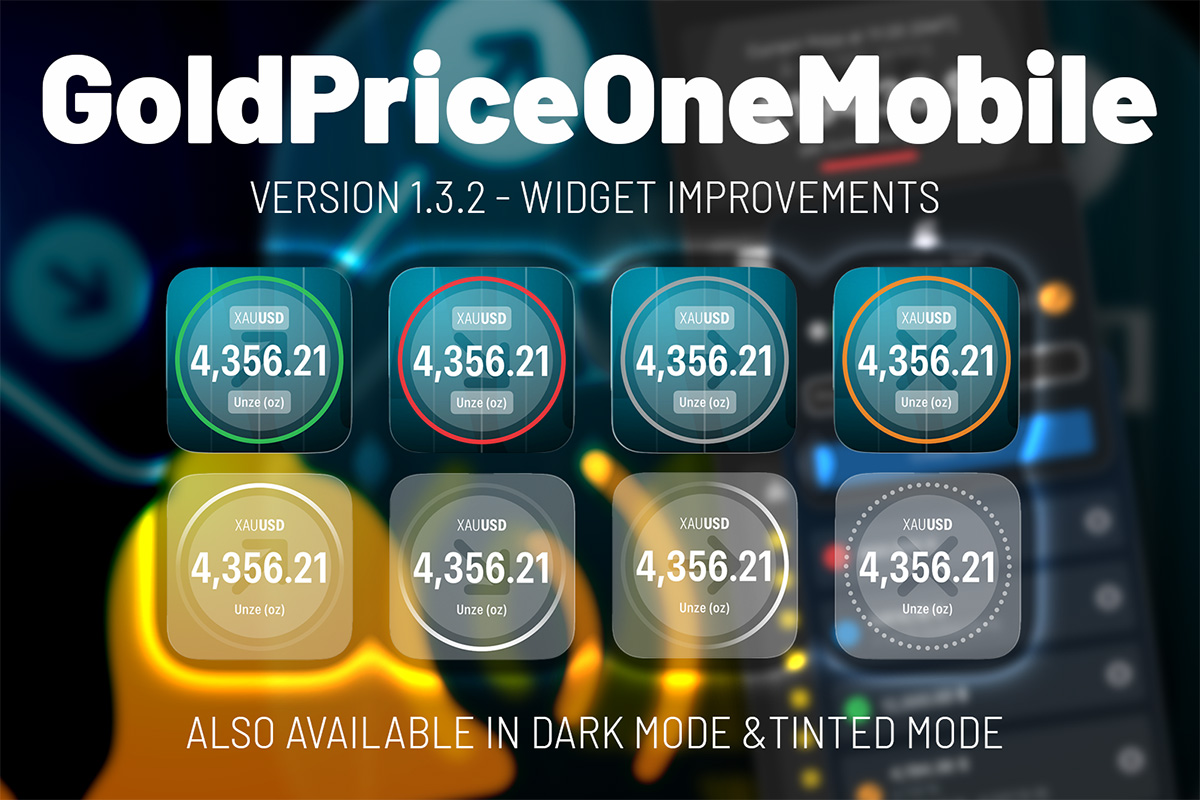 goldpriceonemobile for ios better widget readability
