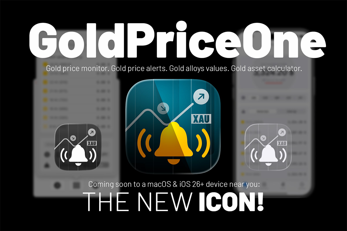 new icon goldpriceone and goldpriceonemobile